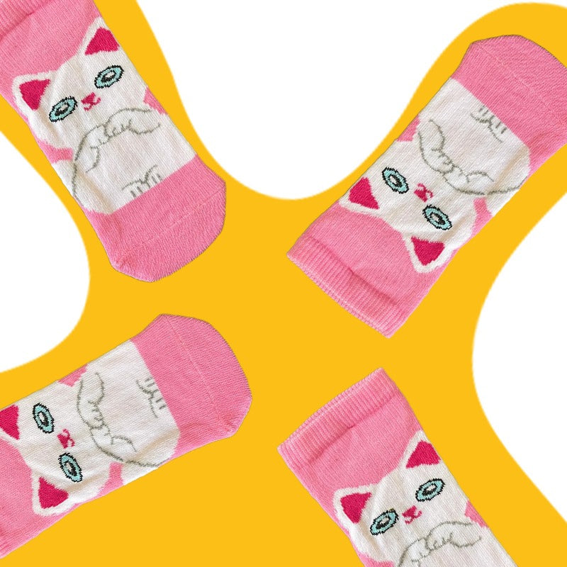 Why Kheyoot™ Kids Socks with Cat Print are the Best Choice for Your Little Ones