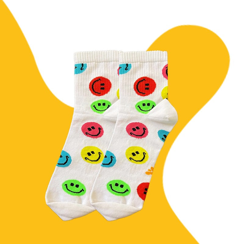 Discover the Magic of Kheyoot™ Smile Print Socks
