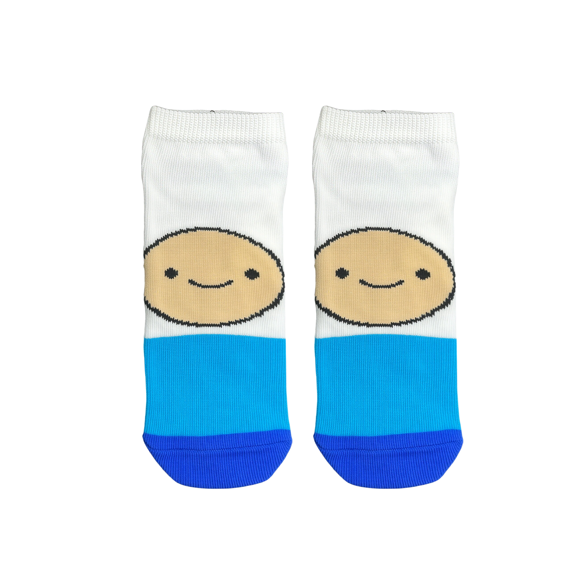 Kheyoot™ Kids Finn White Blue Sock Free Size