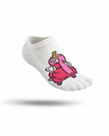 Kheyoot™ Kids Princess Bubblegum White Sock Free Size