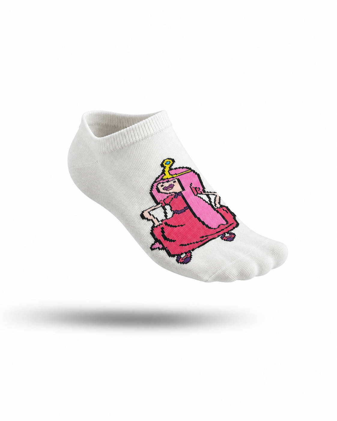 Kheyoot™ Kids Princess Bubblegum White Sock Free Size
