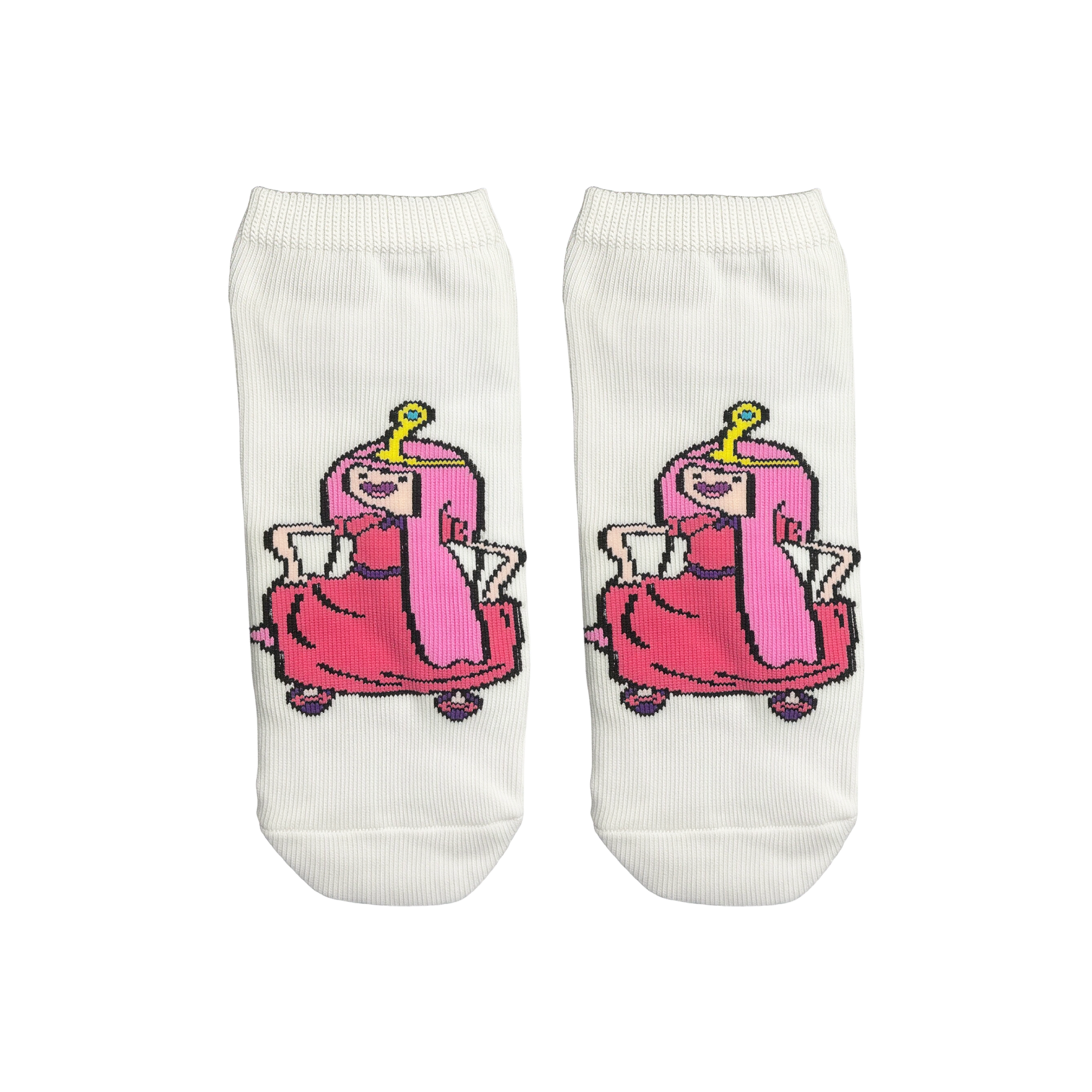 Kheyoot™ Kids Princess Bubblegum White Sock Free Size