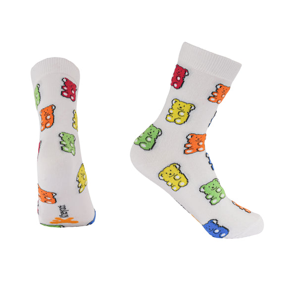 Kheyoot™ Kids gummy bear Print Socks - Creative & Fun!