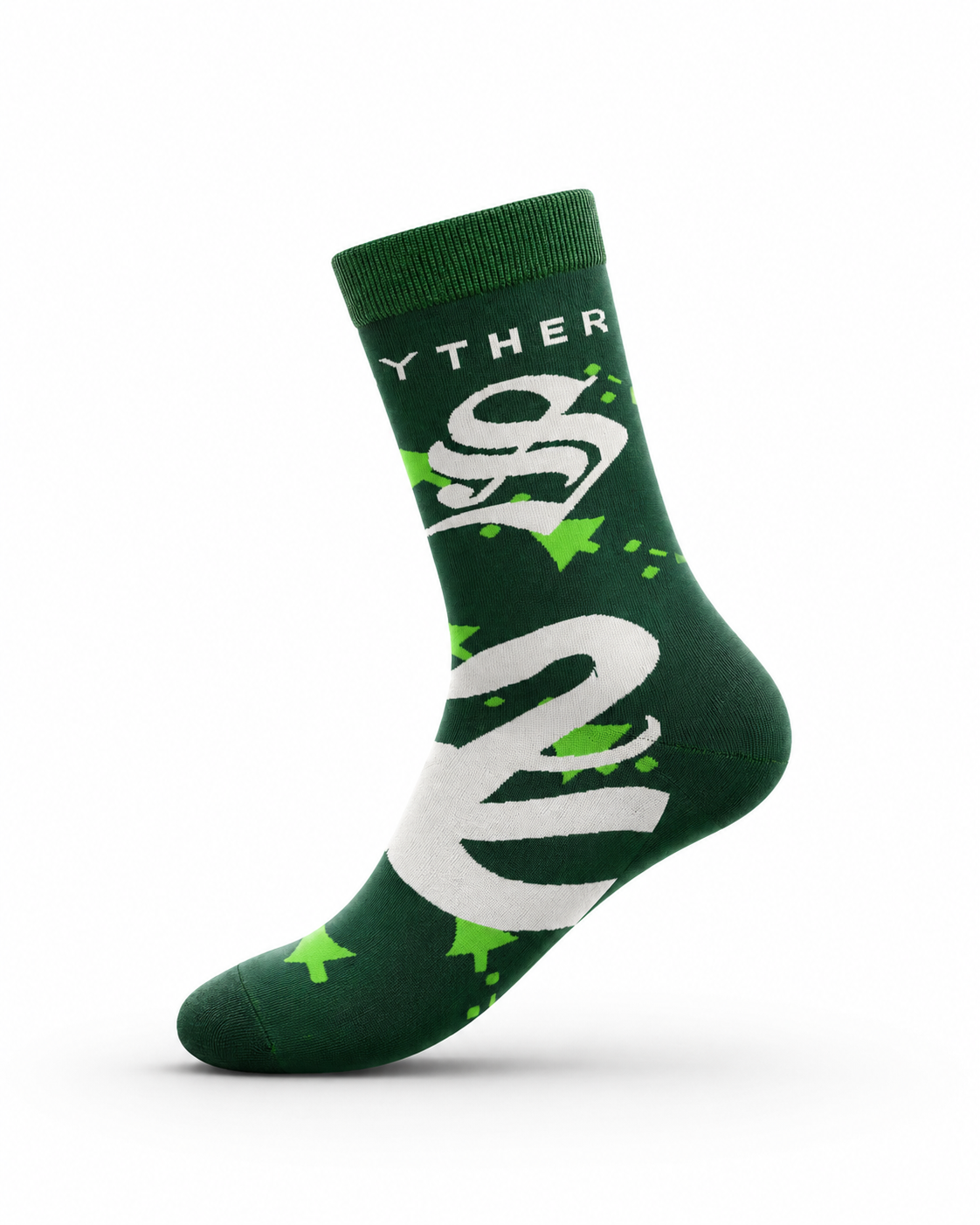 Kheyoot™ Unisex Slytherin Green Sock Free Size