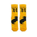 Kheyoot™ Unisex Hufflepuff Yellow Sock Free Size
