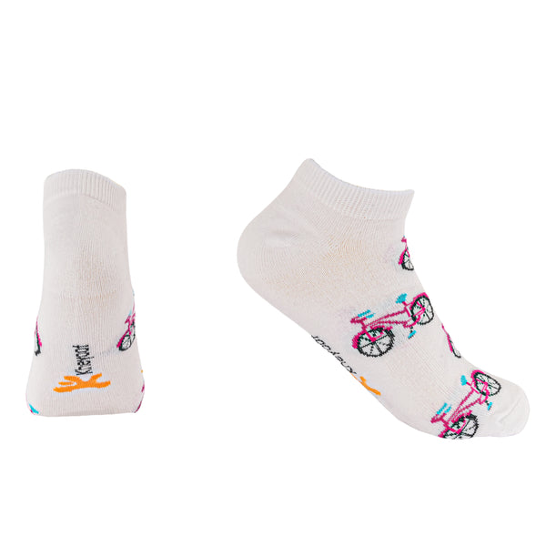 Kheyoot™ Women’s Bicycle Print Socks