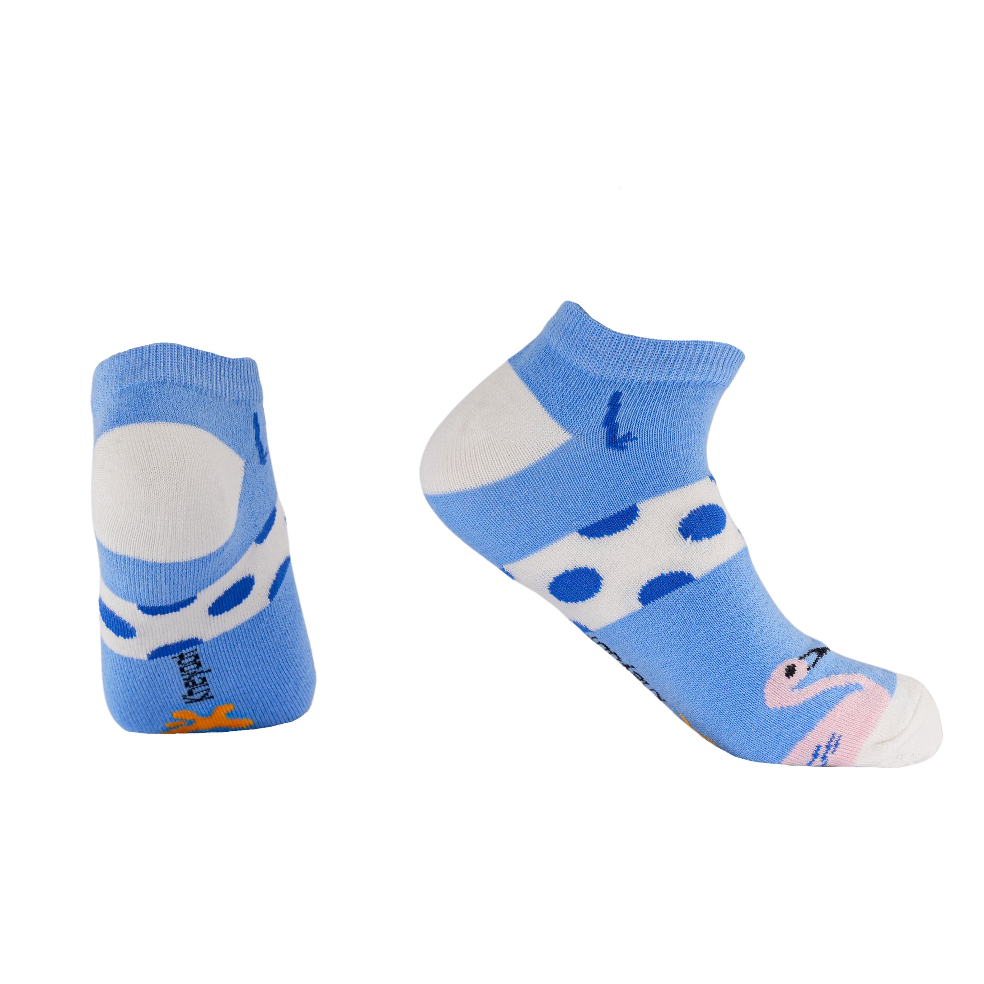 Kheyoot™ Women's flamingo Print No Show Socks