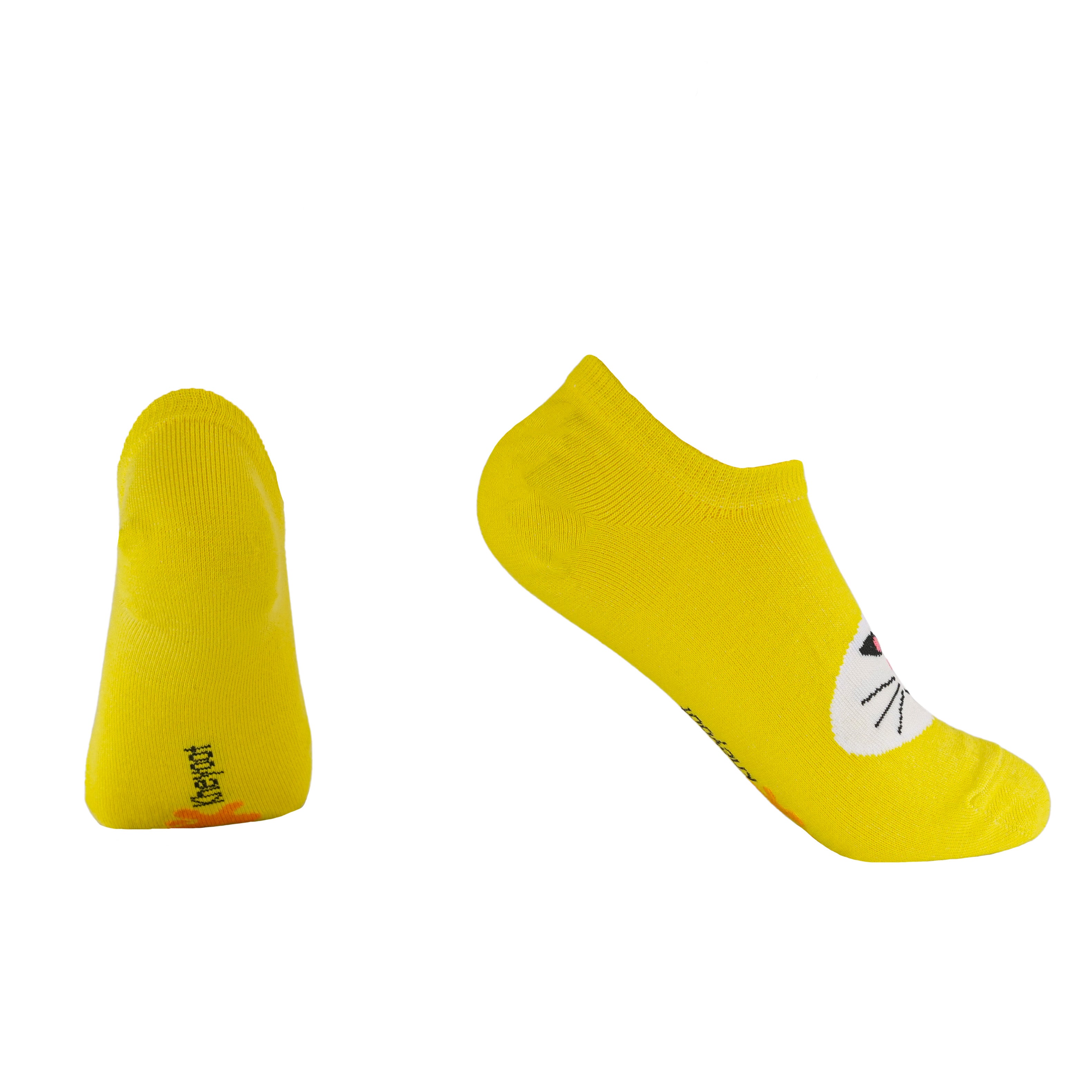 Kheyoot™ Women's Animal Cat Face No Show Socks