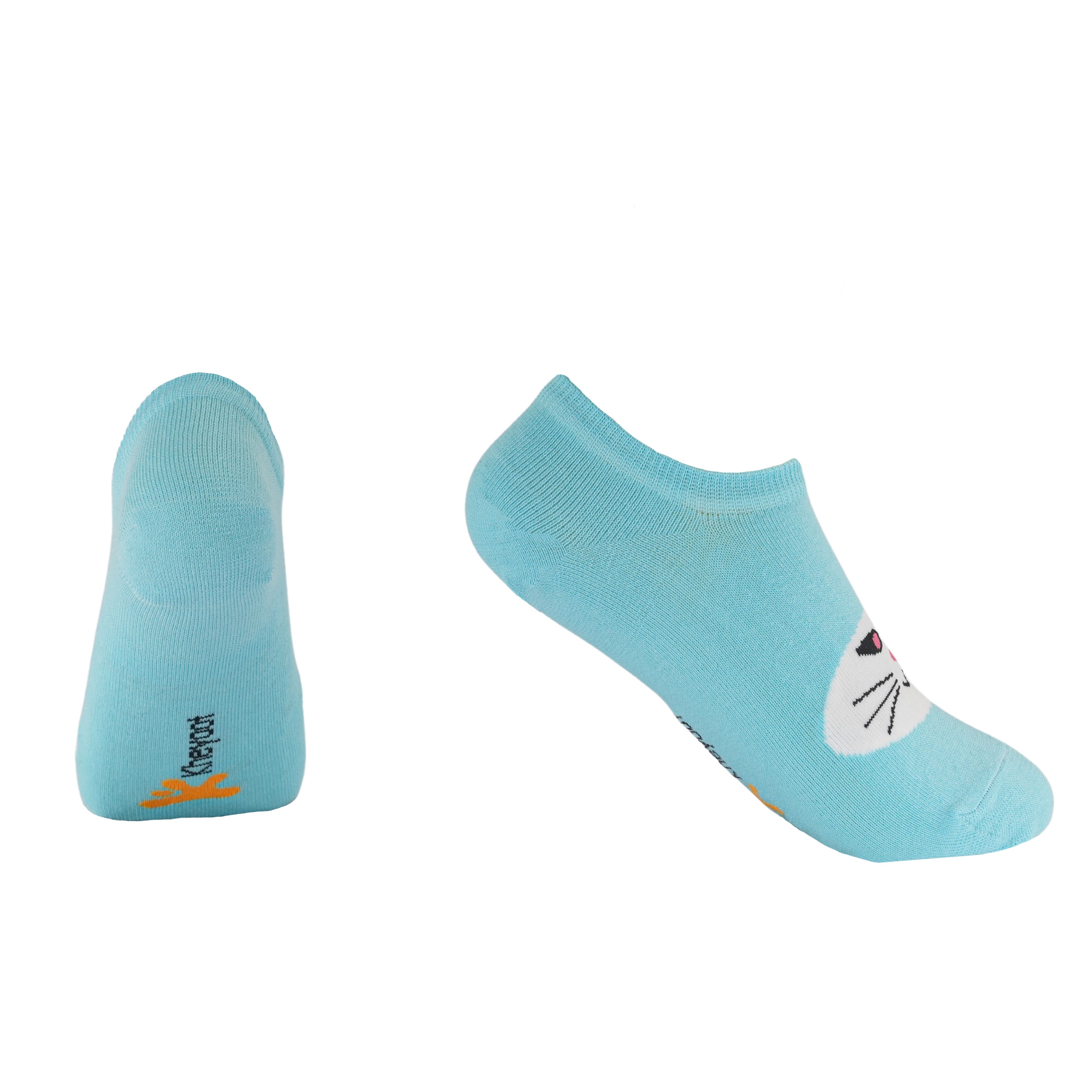Kheyoot™ Women's Animal Cat Face No Show Socks