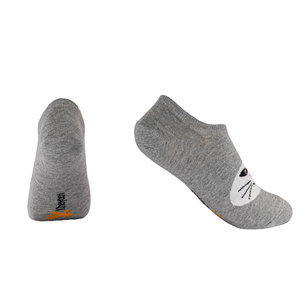 Kheyoot™ Women's Animal Cat Face No Show Socks