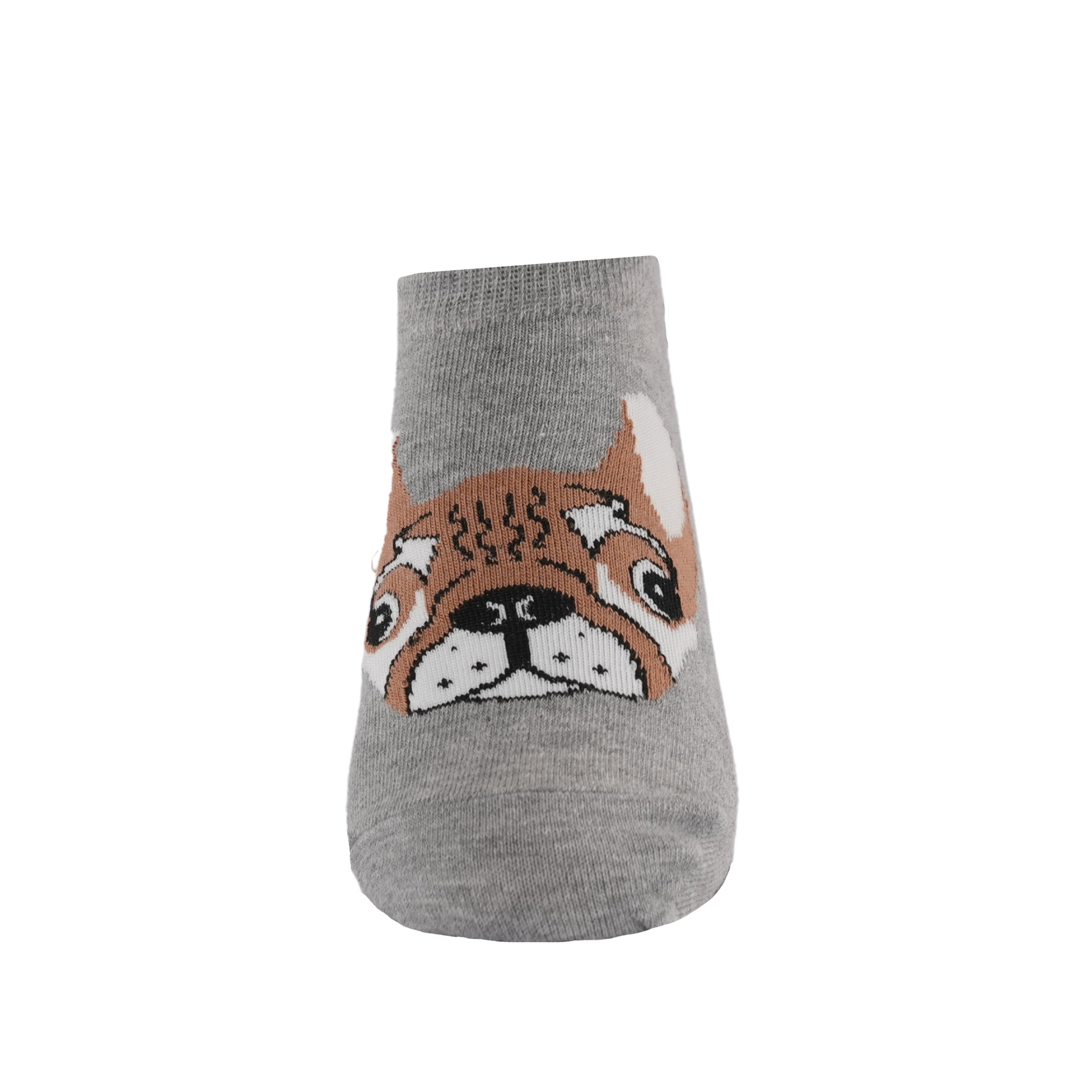 Kheyoot™ Women's Animal dog Face No-Show Socks
