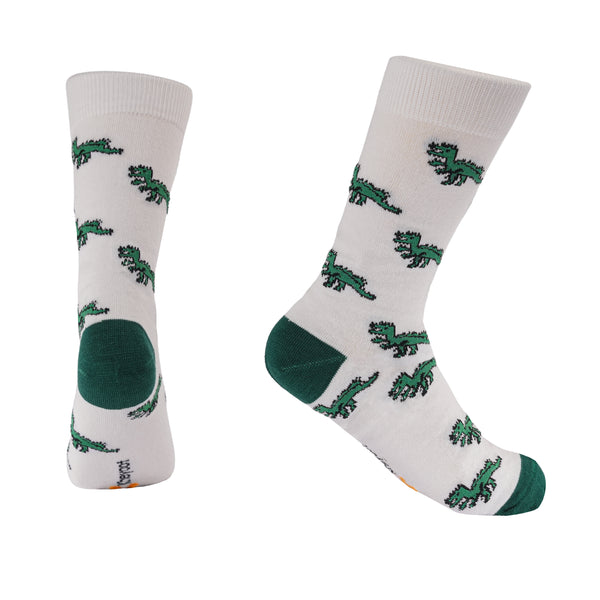 Kheyoot™ Dinosaur Free-Size Socks - Roaring Fun & Comfort!