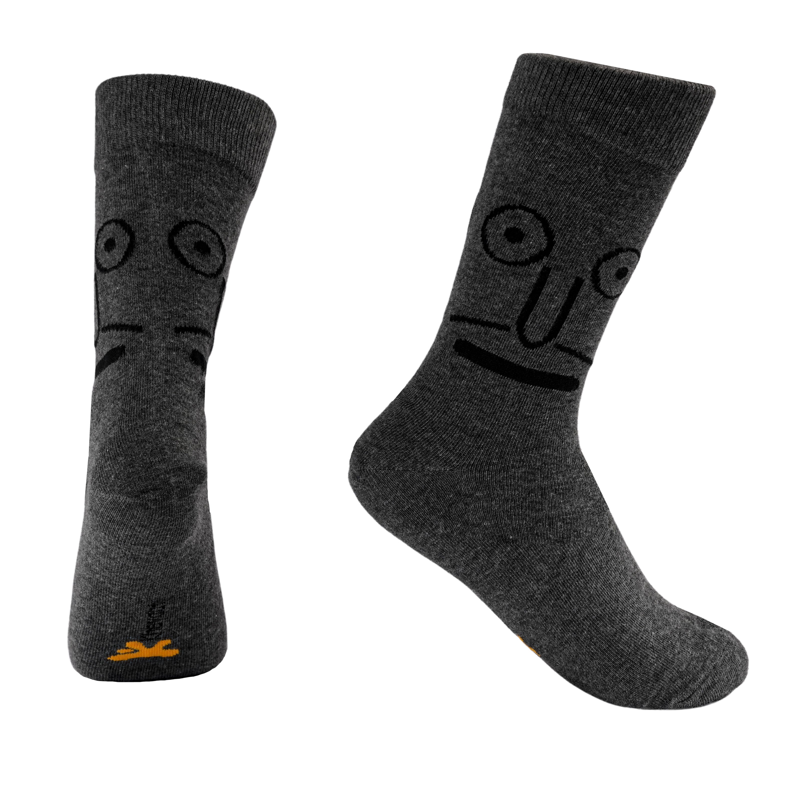 Kheyoot™ Emoji Free-Size Socks - Express Yourself from Head to Toe!
