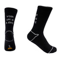 Kheyoot™ Free Size Your Life Is a Joke Print Socks