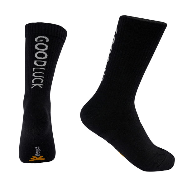 Kheyoot™ Free Size Good Luck Print Socks
