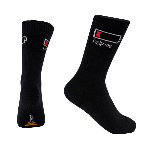 Kheyoot™ Free Size Socks Al Batarya Print