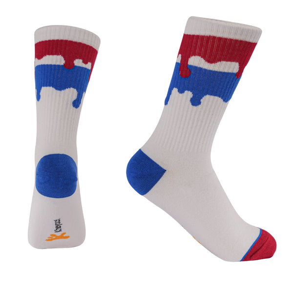 Kheyoot™ Free Size Socks paint Print