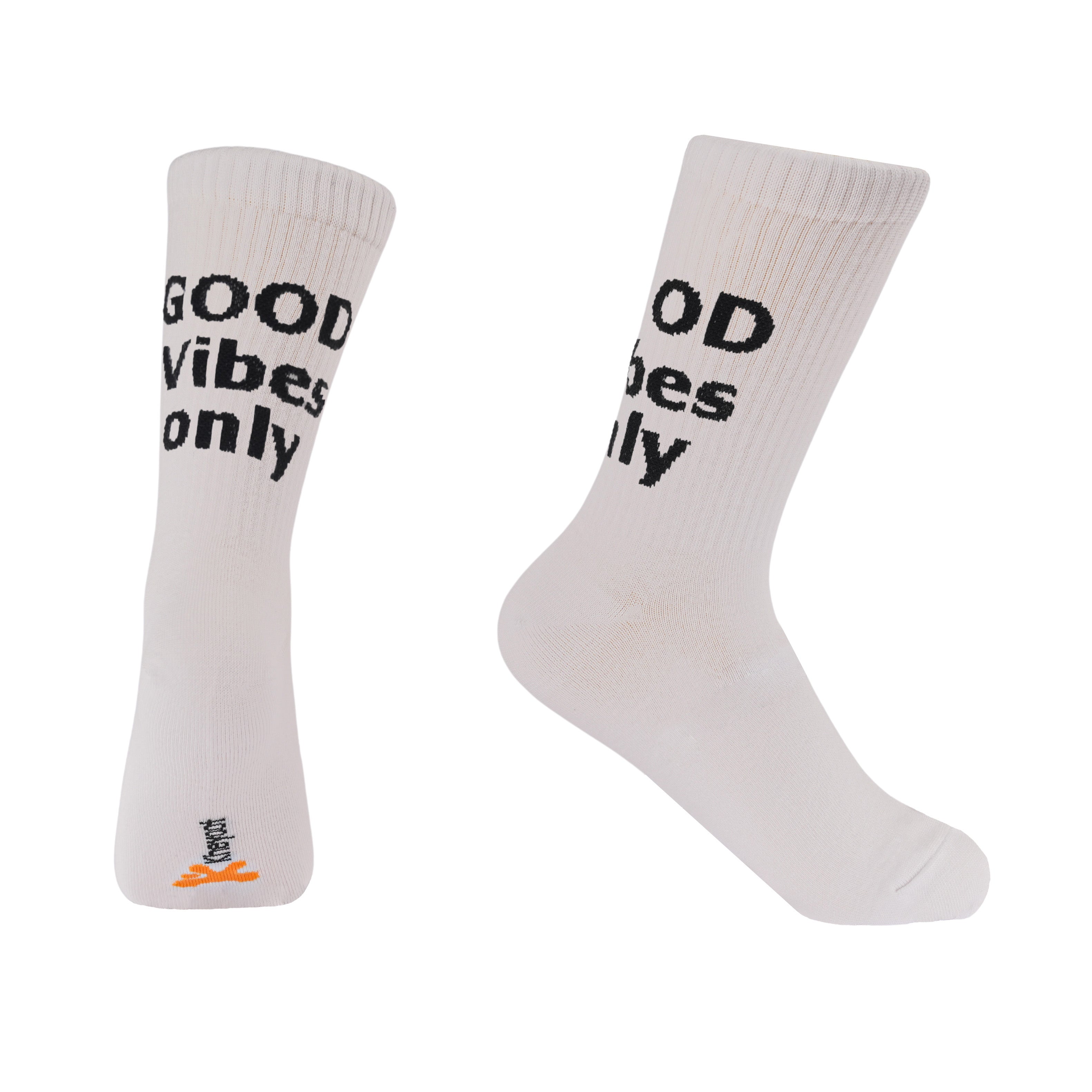 Kheyoot™ Free Size Good Vibes Only Print Socks