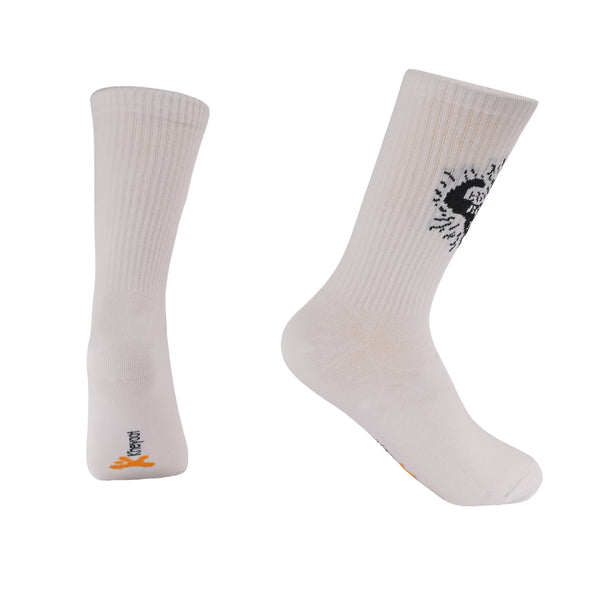 Kheyoot™ Free Size Gym Print Socks