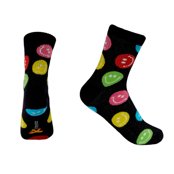 Kheyoot™ Free-Size Smile Print Socks