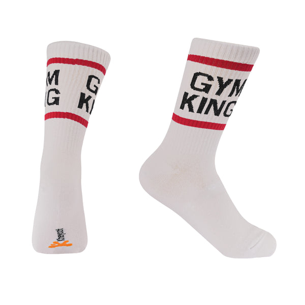 جوارب رياضية مطبوعة بمقاس حر من خيوط بطبعه Gym King