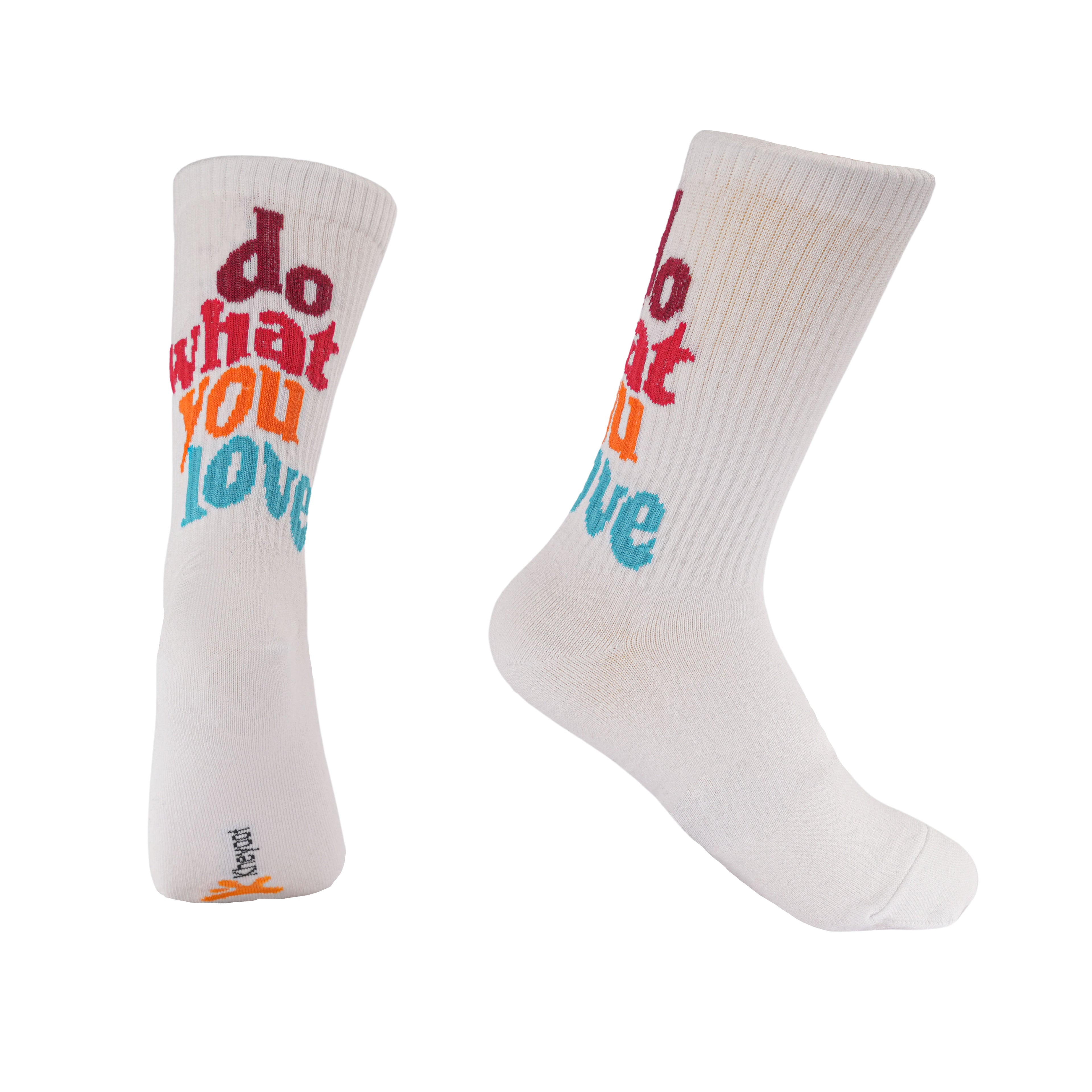 Kheyoot™ Free Size Do What You Love Print Socks