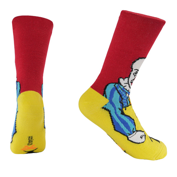 Kheyoot™ Free Size Socks clown Print
