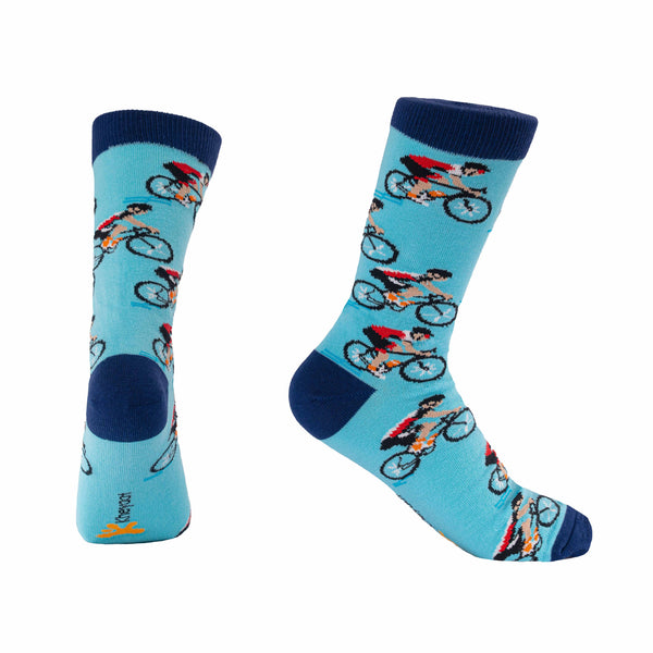 Kheyoot™ Free Size Socks Bicycle Print