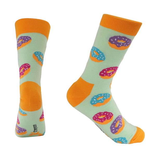 Kheyoot™ Free Size Donuts Print Socks