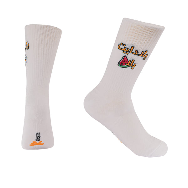 Kheyoot™ Free Size Socks Bla Diet Bla Print