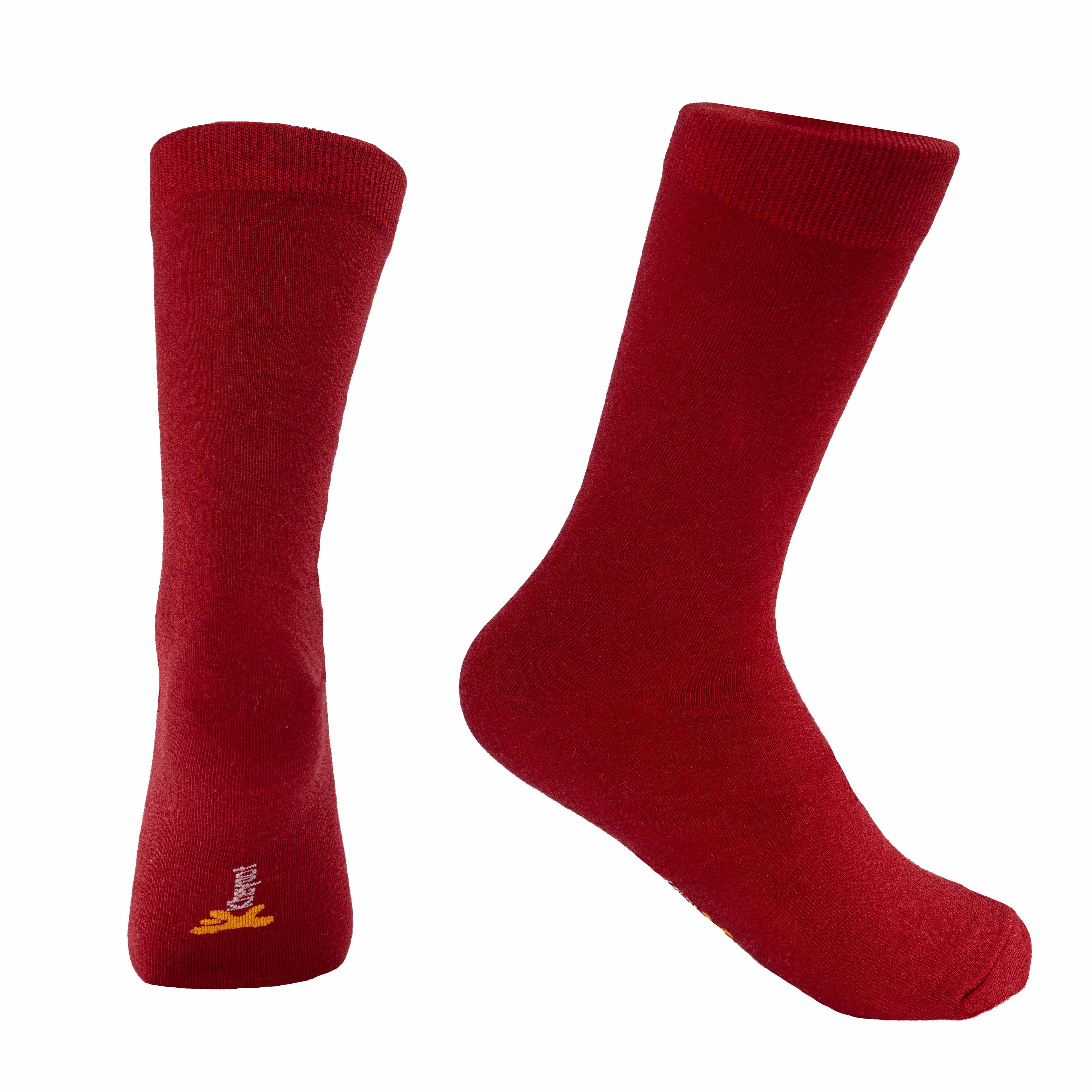 Kheyoot™ Men's Classic Solid Socks - Timeless Comfort
