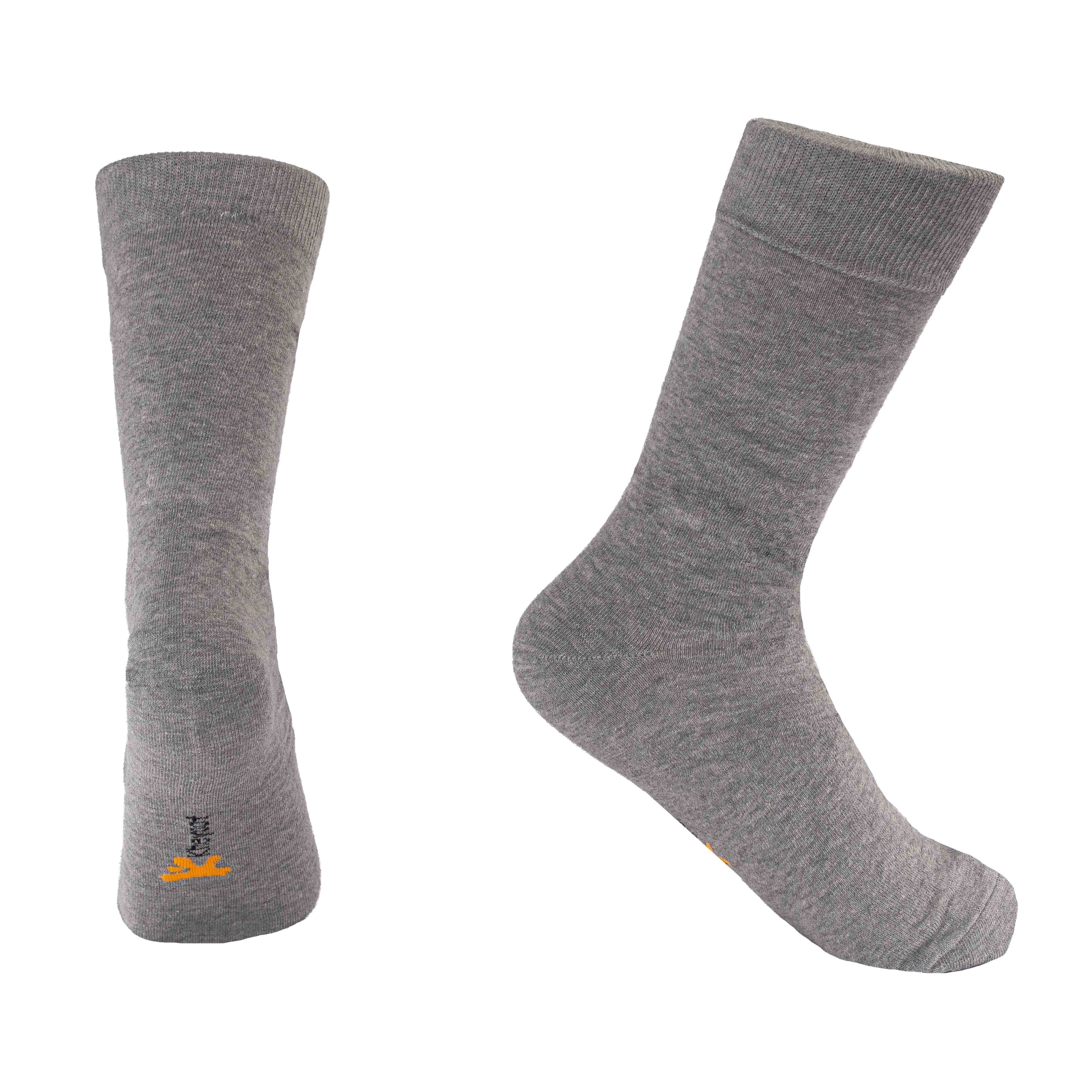 Kheyoot™ Men's Classic Solid Socks - Timeless Comfort