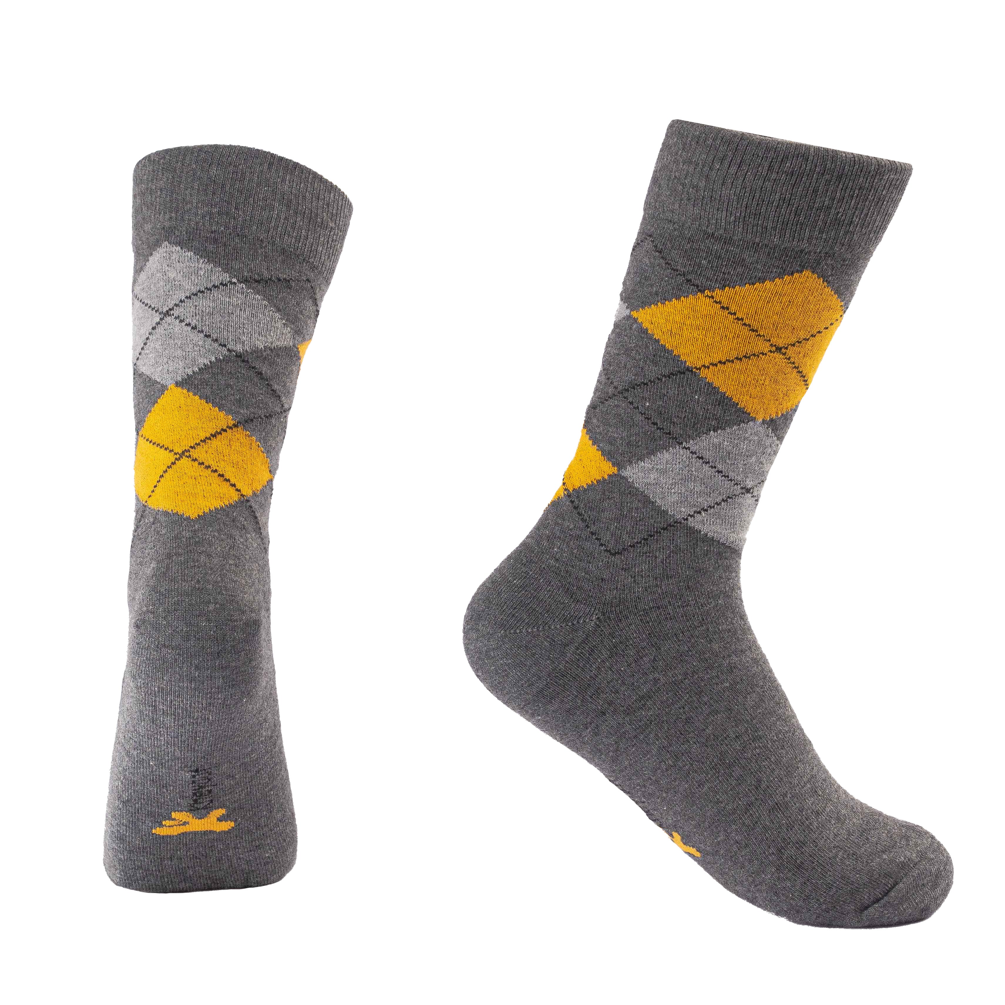 Kheyoot™ Men's Classic Argyle Dress Socks