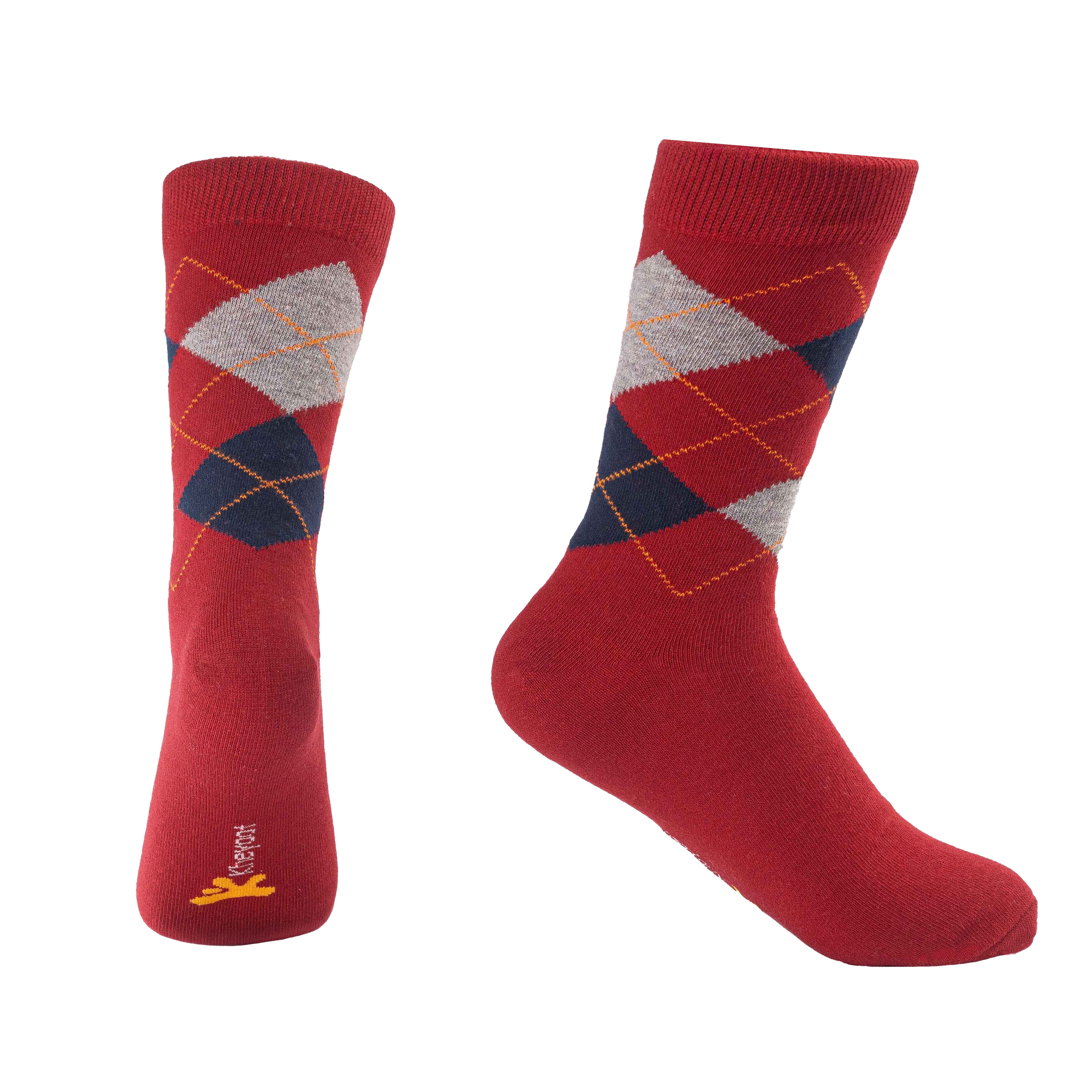 Kheyoot™ Men's Classic Argyle Dress Socks