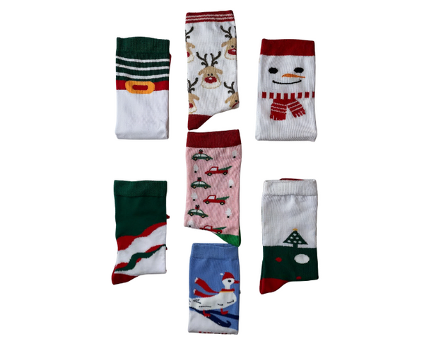 Kheyoot™ Soft Kids Christmas Socks Set