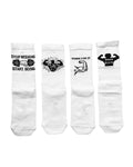 Kheyoot™ 4 Long Gym Socks bundle