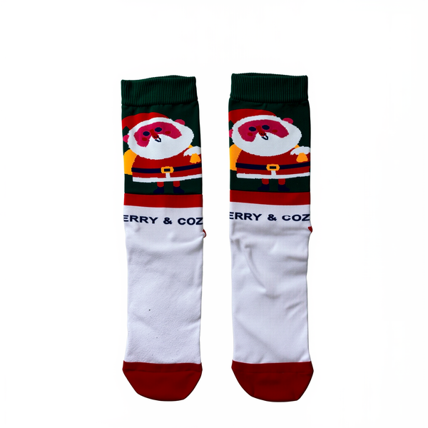Kheyoot™ Santa Claus Free-Size Kids Socks